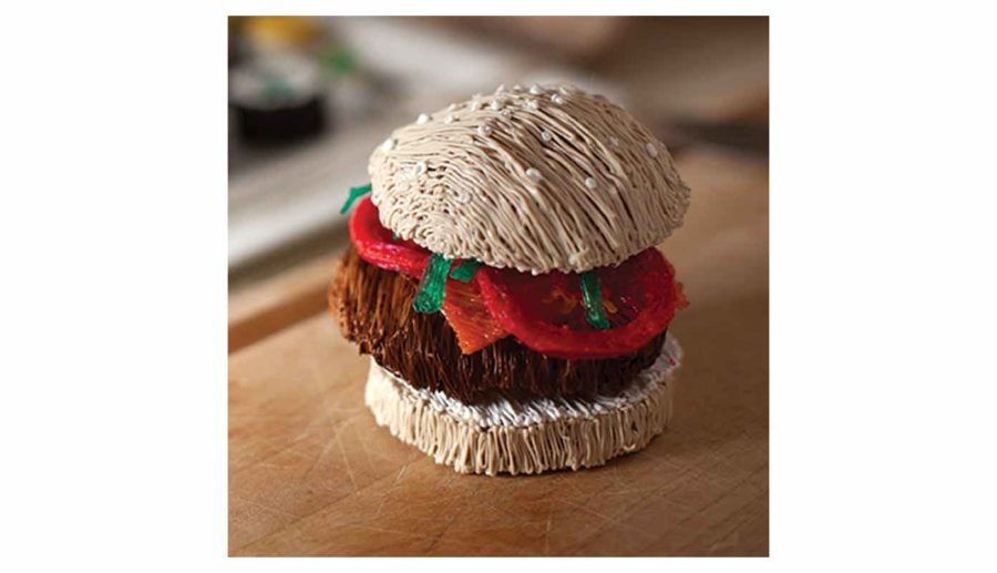 Hamburger - modèle de stylo 3D (source d'image : the3doodler.com)