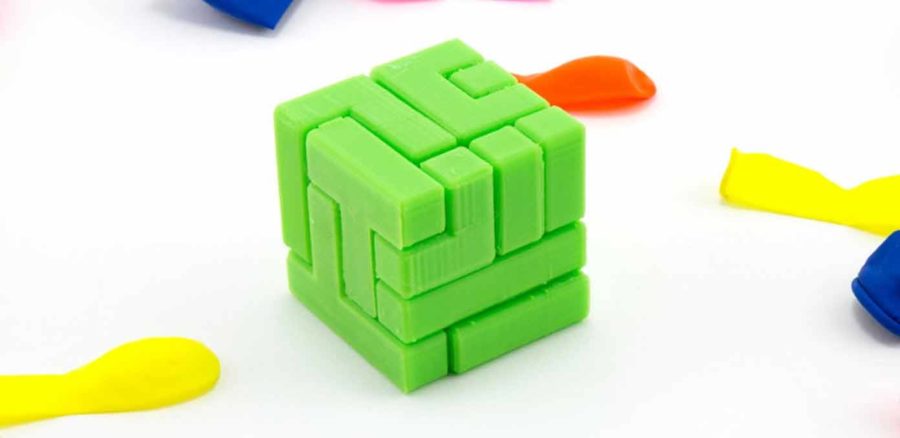 Puzzle cube 4×4 (source de l'image : matter/myminifactory)