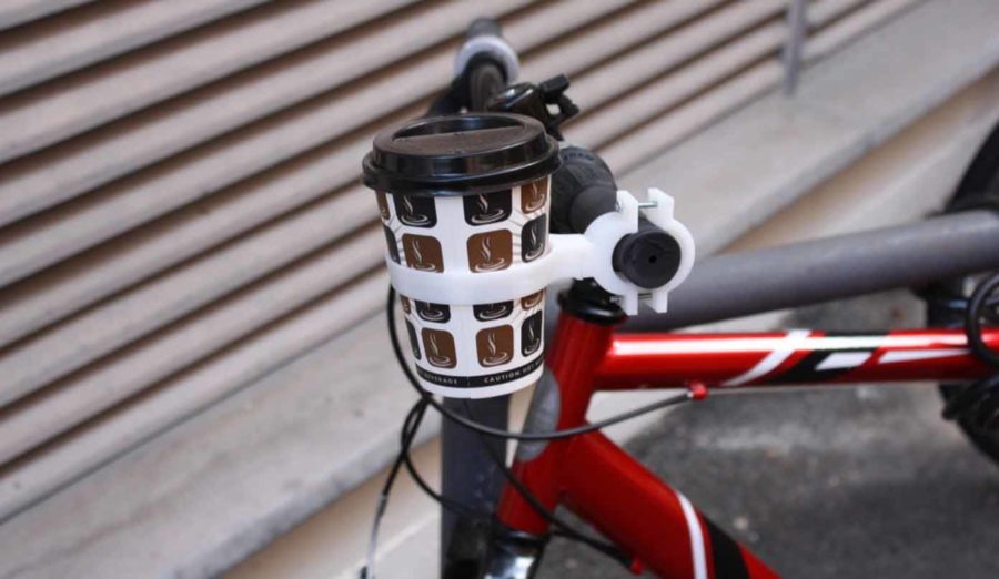 Coffee cup holder for bicycles (image source: jack imakr/myminifactory)