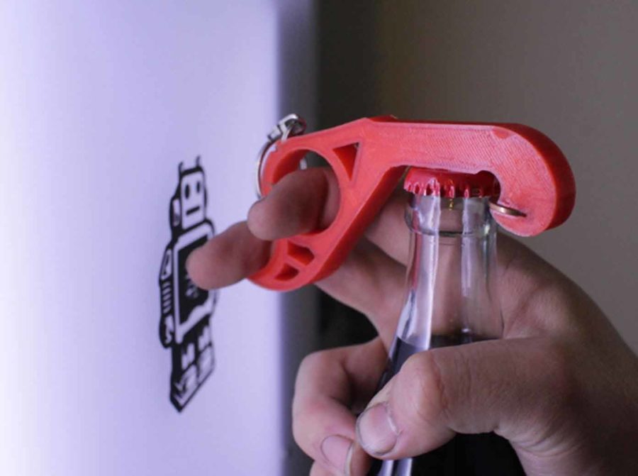 Smart bottle opener