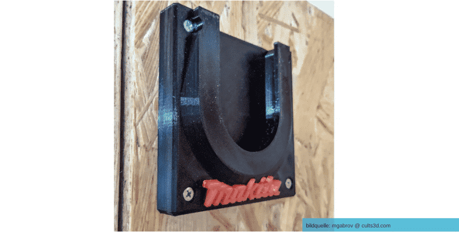 Fichier 3D Support mural pour outils Makita 18V 🧞‍♂️・Objet